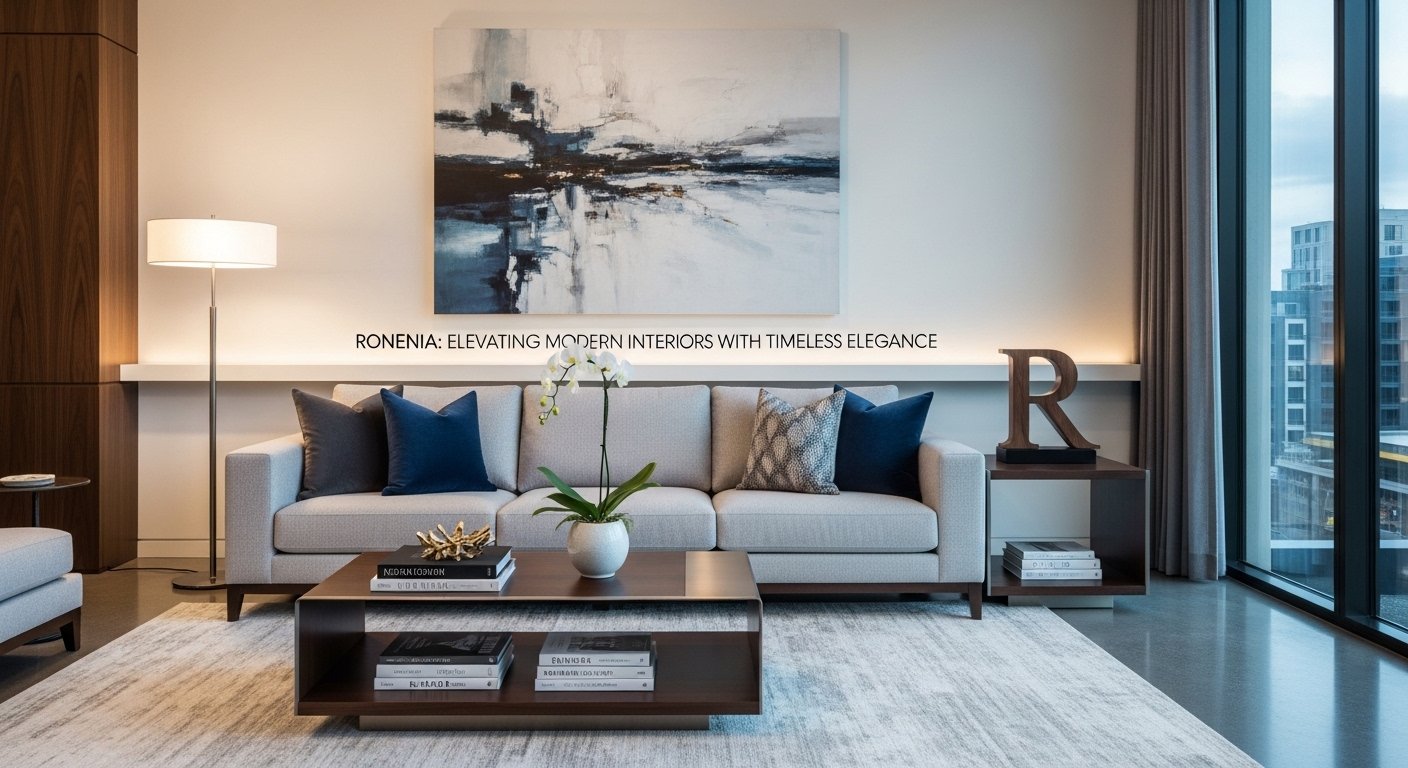 Ronenia: Elevating Modern Interiors with Timeless Elegance