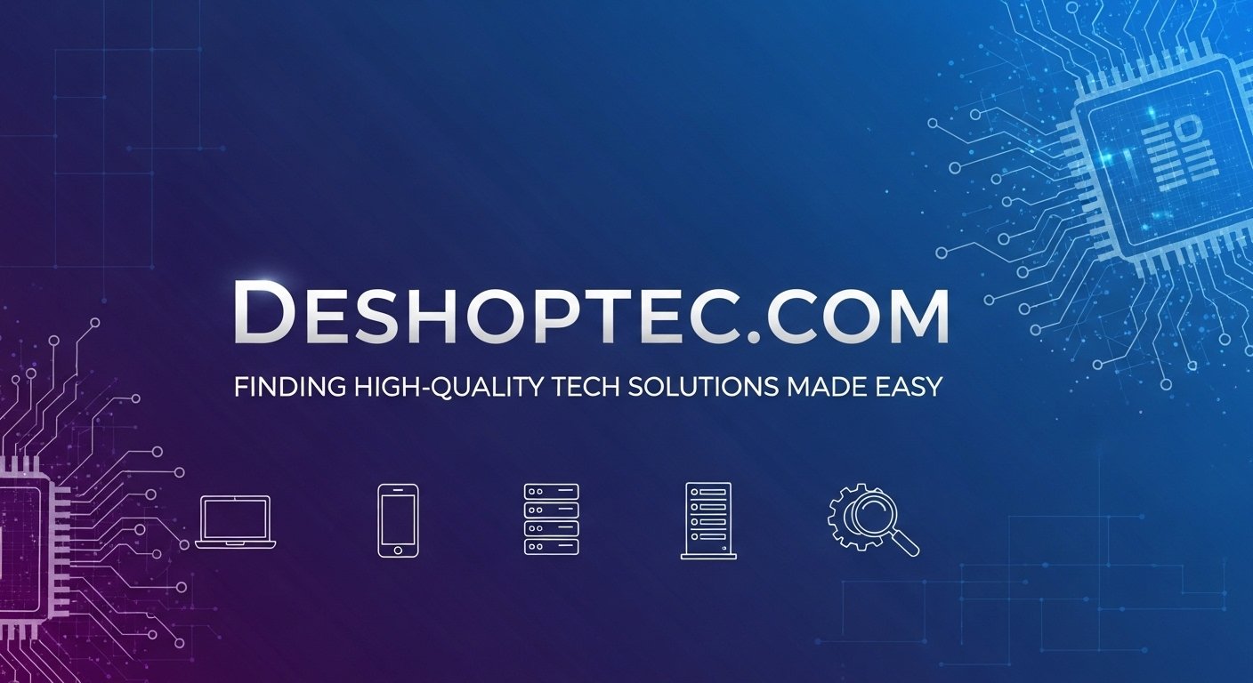 Deshoptec com: Finding High-Quality Tech Solutions Made Easy