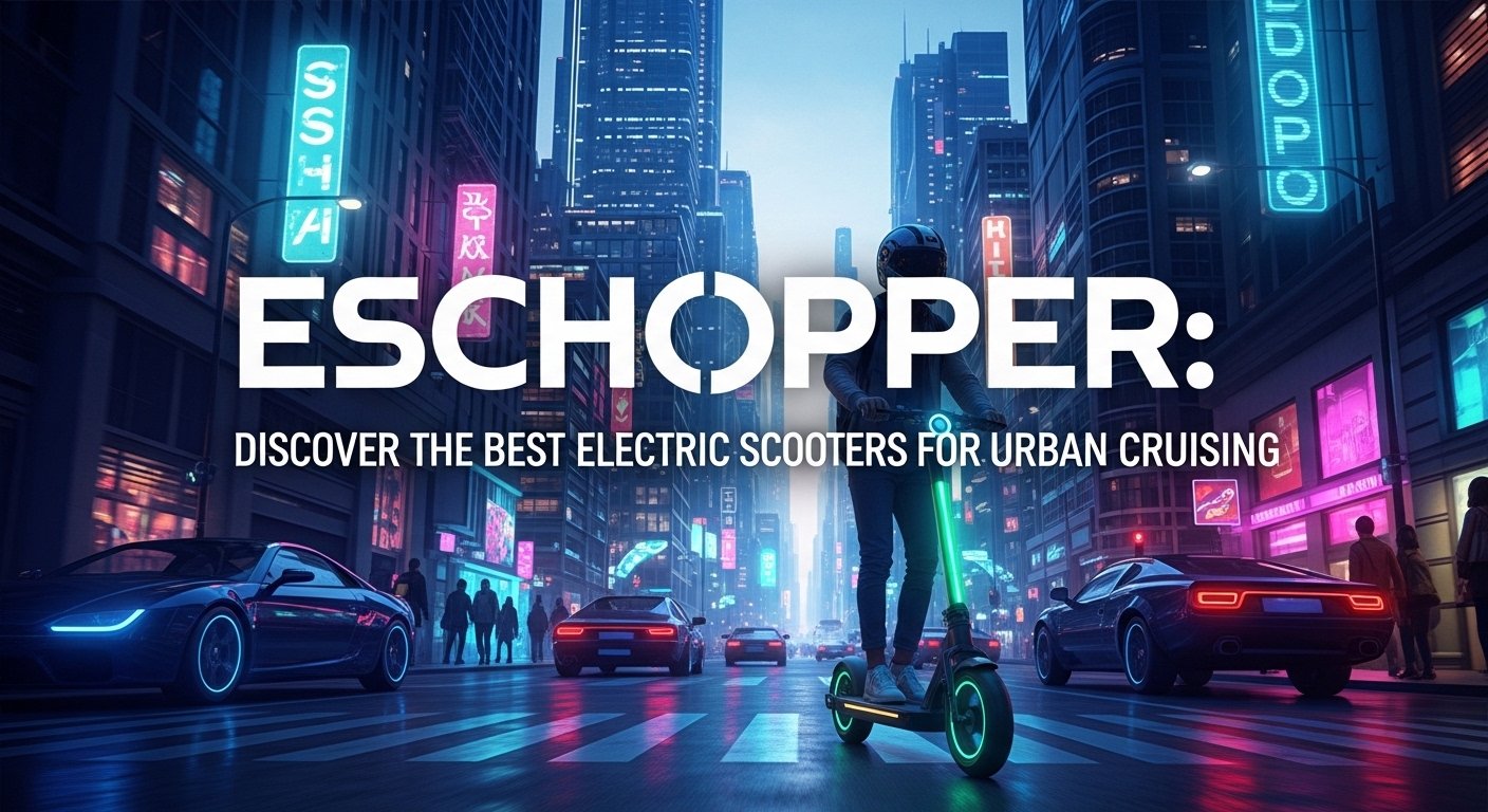 Eschopper: Discover the Best Electric Scooters for Urban Cruising